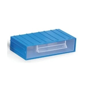 Modul plastic cu capac Port-Bag 220x120x50mm albastru