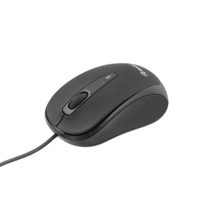 Mouse cu fir Tellur Basic, mini, negru - Img 3