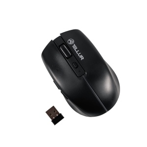 Mouse wireless Tellur, Silent Click, Negru - Img 10