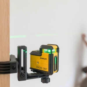 Nivela laser 360°, cu autonivelare, Stanley SLL360, dioda verde - Img 6