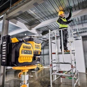 Nivela laser in cruce, autonivelanta, DeWalt DCE089NG18, compatibila cu acumulatori Li-Ion 12/18V, fascicul verde - Img 5
