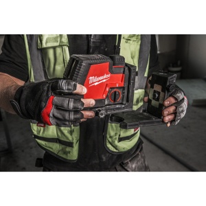 NIVELĂ LASER ÎN CRUCE CU FUNCȚIE DE PLUMB, FASCICUL VERDE, REÎNCĂRCABILĂ REDLITHIUM™ USB L4 CLLP-301C - Img 11