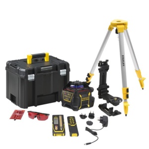 Nivela laser rotativa Stanley RL600L, pentru santier, linie laser de culoare rosie - Img 1