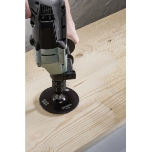 Pad pentru slefuit Wolfcraft 2020000, de cauciuc, ax prindere 8 mm, 125 mm - Img 2