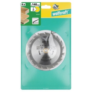 Panza pentru fierastrau circular Wolfcraft 6359000, diametru 140 mm, diametru interior disc 20 mm, latime taiere 2.4 mm, 18 dinti, seria verde. - Img 2