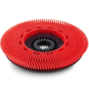Perie disc medie, rosie, 510 mm