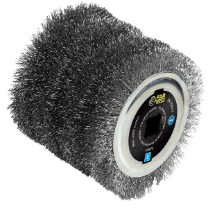 Perie fir otel 0,5mm, pentru slefuitor / restaurator REX - Energybrush - Img 1