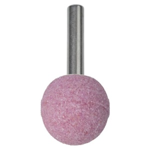 Piatra de slefuit sferica Wolfcraft 2170000, prelucrare mixta, ax prindere 6 mm, diametru 24 mm - Img 3