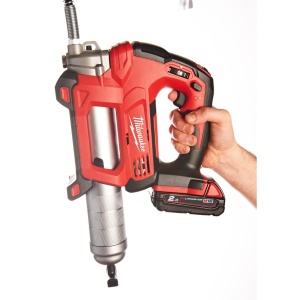 Pistol de gresat Milwaukee M18 GG-201C, cartus 400 ml, livrat cu acumulator - Img 7