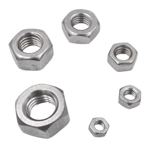 Piulite hexagonale M3 - M10, zincate, 150 buc. - Img 1