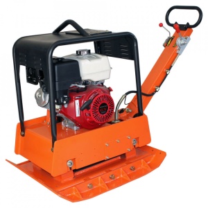 Placa compactoare reversibila PCR 320-H, 38 kN, motor Honda benzina 13 cp, 310 kg - Img 4
