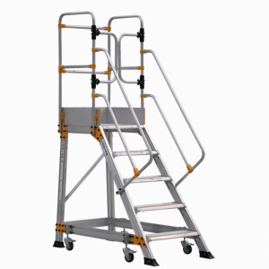 Platform EP4 Platforma mobila profesionala din aluminiu, H lucru 3,05m - Img 1