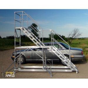 Platforma mobila , la 45 grade cu doua podini -cod PTMA - Img 2
