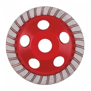Platou diamantat Milwaukee DCWUT 125, viteza TURBO, pentru polizat beton