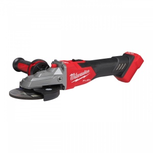 Polizor unghiular 125 mm cu cap plat, frânare și comutator culisant M18 FUEL™, neechipat, valiza - Img 2