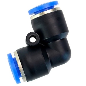 Racord automat push-in tip "L", dublu, pentru furtun 10mm FIAC - Img 3