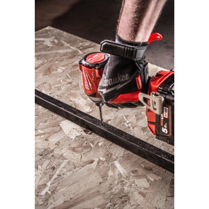 RED HEX Bughie HSS-TiN metal Milwaukee Ø 2.5x19x62 mm - set 10 buc, tijă de prindere ¼″ hex - Img 2
