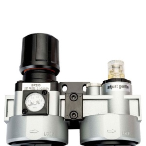 Regulator de presiune cu filtru, manometru si ungator BAHCO, 3800l/min, 1/2" - Img 3