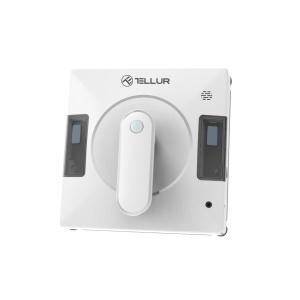 Robot curățare geamuri WiFi Tellur Smart, RWC02, 72W, două rezervoare apă, anti cădere, alb - Img 1