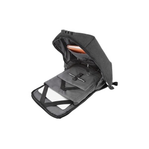Rucsac laptop Tellur Antifurt V2, cu port USB, 15.6", negru - Img 3