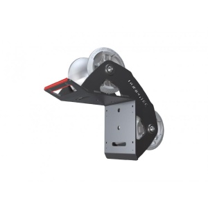 RUNPOTEC, Ghidaj cablu cu 2 role, 90 grade, Ø rola 130 mm, Ø max cablu 100 mm, max 1500 kg - Img 2