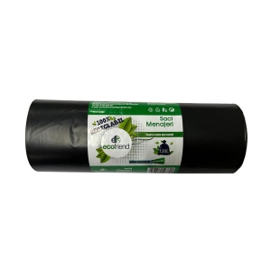 Saci menaj 120 L (70 x 110) 30 microni 10 buc/rolă LDPE