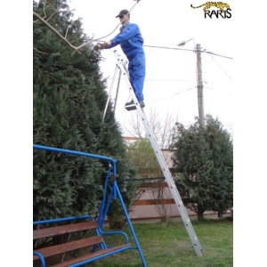 Scara aluminiu RARIS pentru gradina-livada cu 2 propte tip S2PD - Img 8