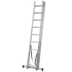 Scara multifunctionala din aluminiu Corda cu functie de egalizare, 3x7 trepte - Img 6