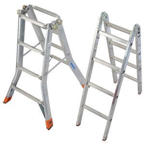 Scara telescopica articulata Monto TeleMatic 4x4 trepte - Img 4
