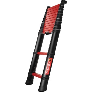 Scara telescopica pentru pompieri si salvare, Telesteps, Rescue Line, rosie, 4.1m, EN1147, 13 trepte, sarcina maxima 500kg - Img 2