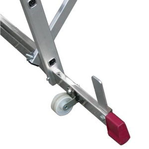 Schela mobila Corda 0,6 x 1,5m, aluminiu, inaltime lucru 5m (A+B) - Img 5