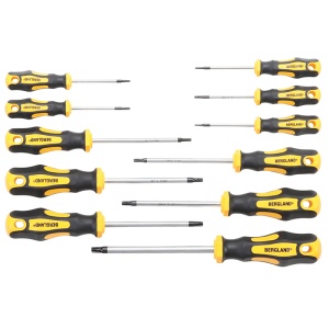 Set 11 piese BGS surubelnite Torx cu gaura, TT6-TT40