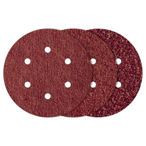 Set 12 foi abrazive Wolfcraft 1838000, prindere velcro, pentru lemn si metal, D 150 mm, P60/120/240