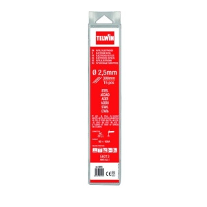 Set 15 electrozi rutilici 2.5 mm Telwin 802618, E6013