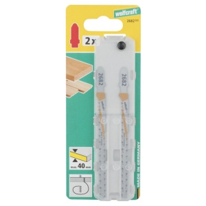 Set 2 panze pentru fierastrau pendular Wolfcraft 2682000, prindere in T, pentru lemn, adancime taiere 40 mm - Img 3