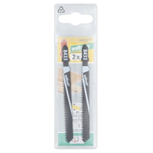 Set 2 panze pentru fierastrau pendular Wolfcraft 8433000, prindere in T, pentru lemn, adancime taiere 30 mm - Img 2
