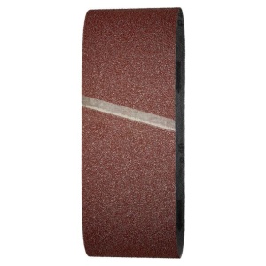 Set 3 benzi de slefuit Wolfcraft 3122000, pentru lemn si metale, Gr. A40, 100x690 mm - Img 1