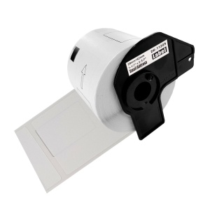 Set 5 Etichete DK-11209 albe 29mm x 62mm suport plastic inclus compatibile Brother DK-11209 DK11209 - Img 3