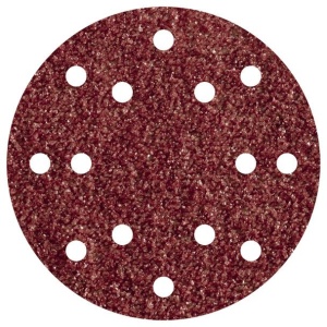 Set 5 foi abrazive Wolfcraft 1842000, prindere velcro, pentru lemn si metal, D 150 mm, P80