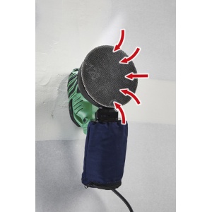 Set 5 foi abrazive Wolfcraft 8464000, prindere velcro, pentru lemn si rigips, D 125 mm, P80/120/220 - Img 5