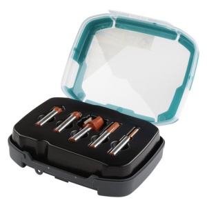 Set 5 freze Wolfcraft 8753000, in cutie de plastic
