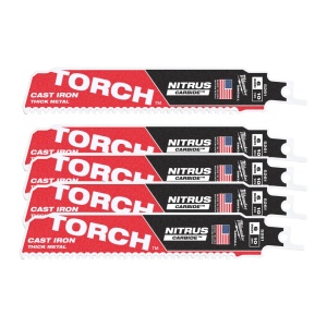 Set 5 Pânze Sawzall TCT Torch Nitrus 150x10