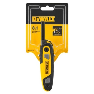Set 8 in 1 chei hex Dewalt DWHT0-70263, pliabil, 2 - 10 mm - Img 4