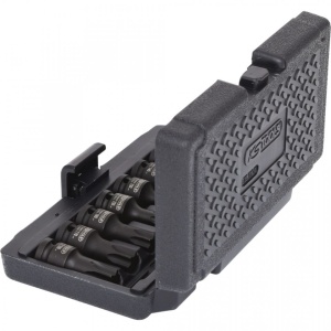 Set 8 mpiese capete impact profil torx, KS TOOLS, 1/2", T30-T80 - Img 2