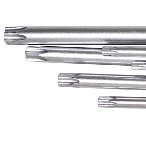 Set 9 chei Torx lungi tip L, extra lungi, T10 -T50 - Img 2