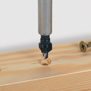Set biti si zencuitoare Wolfcraft 2542000, D 8, 10, 12 mm, adaptor bit, cu magnet - Img 2