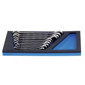Set de 10 chei combinate forjate cu clichet in modul Unior 964/27SOS 8-19 mm
