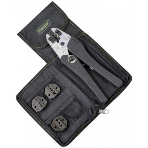 Set de sertizare, cleste + 4 bacuri, HAUPA X-Crimp, 5 piese - Img 2