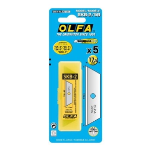 Set SKB-2/5B - lame japoneze trapezoidale, 5 bucati, Olfa - Img 2