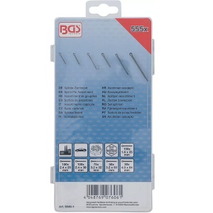 Set splinturi inox BGS, 555 buc. - Img 3